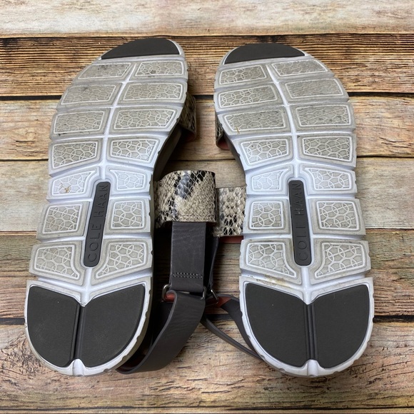 Cole Haan Reptile Print ZeroGrand Slide Sandal - Picture 10 of 10